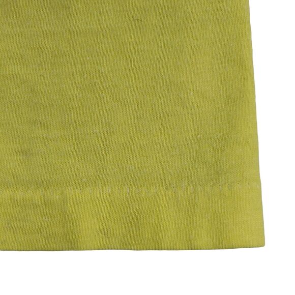 Vintage Dave Fuge Racing Enterprises T Shirt Mens Large 80s Motorsports Yellow - Picture 7 of 8